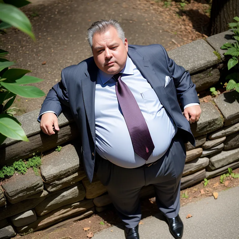 manly man,aging,grey hair,fat,stocking,(silk),suit,sleeping,daytime,sun,forest,(rim light:1.5),from above,full body,(adult:1.5)
